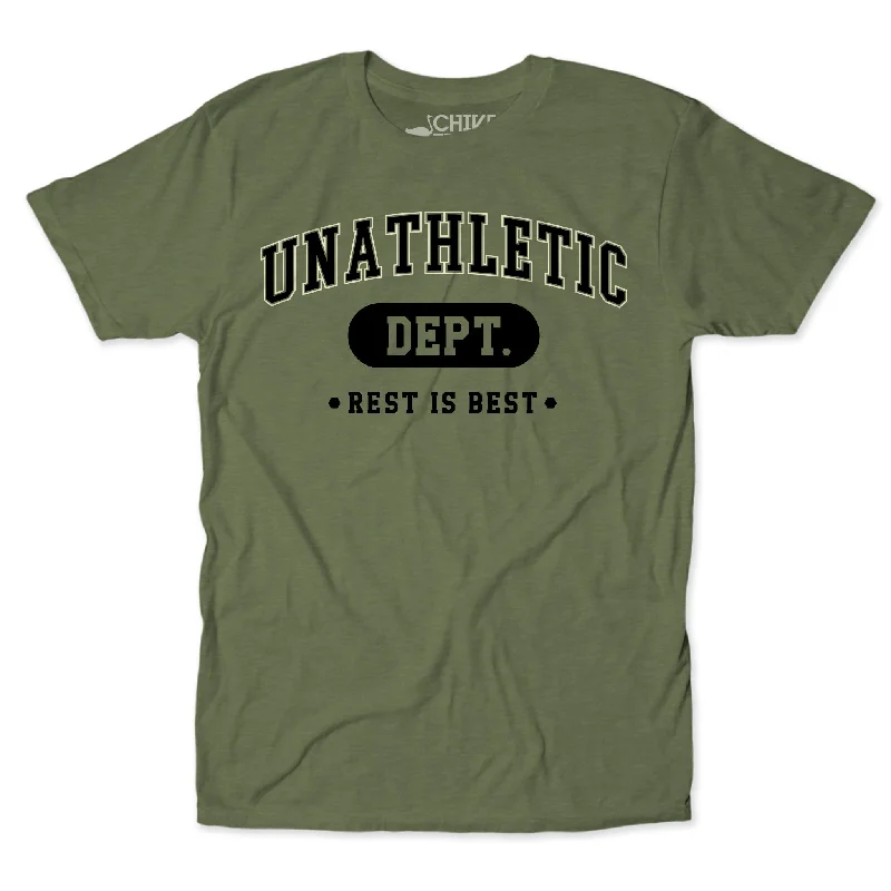 Unathletic Department Unisex Tee Houndstooth Herringbone Solid