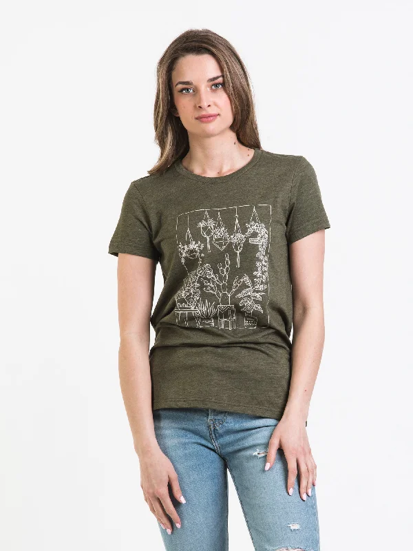 TENTREE PLANT CLUB T-SHIRT - CLEARANCE Chenille Blend Fleece Blend Nylon Blend
