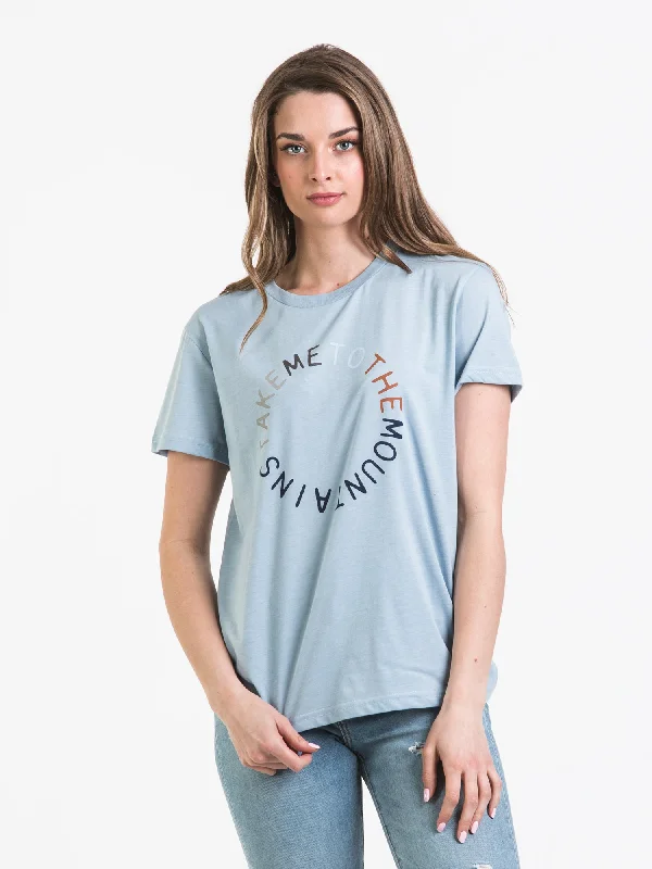 TENTREE TO THE MOUNTAINS T-SHIRT - CLEARANCE Rayon Velvet Corduroy