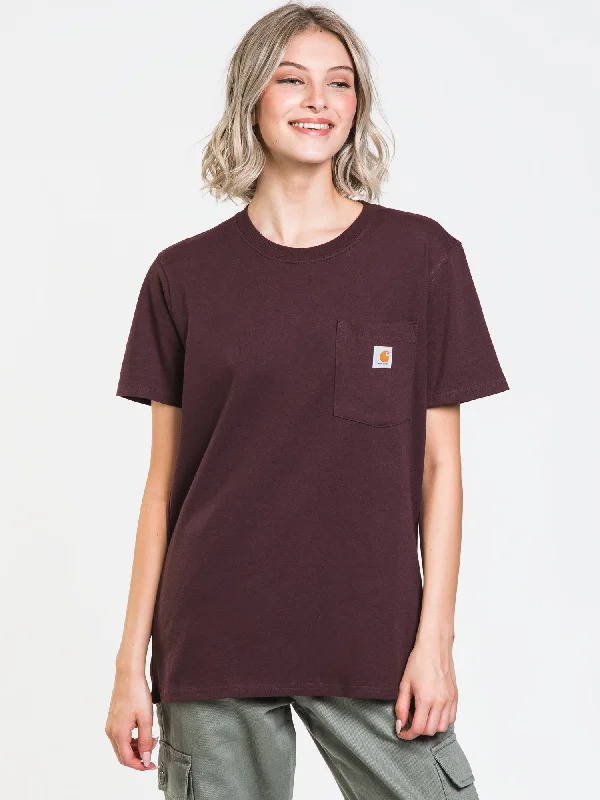 CARHARTT WORKWEAR POCKET T-SHIRT  - CLEARANCE Beaded Sequined Faux Fur