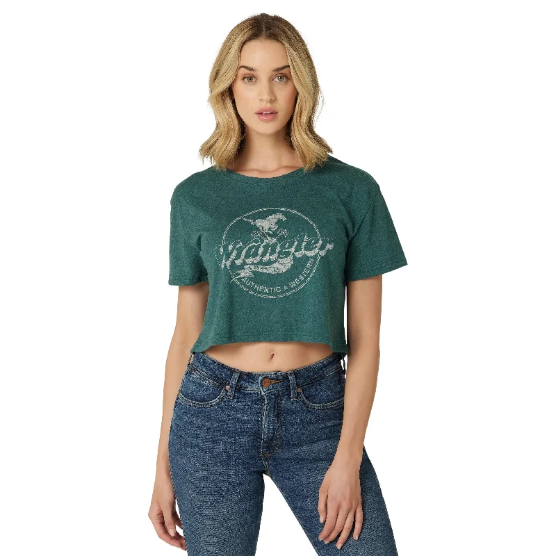 Wrangler Women's Retro Galloping Boyfriend Crop Tee 112326477 Satin Fabric Silk Fabric Chiffon Fabric Wrangler Women's Retro Galloping Boyfriend Crop Tee 112326477 Satin Fabric Silk Fabric Chiffon Fabric
