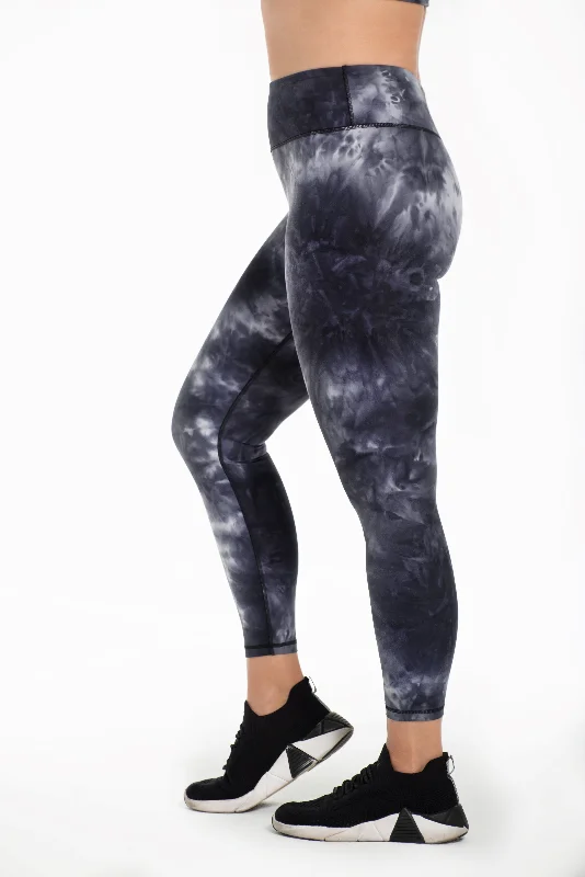 Elevate Tie Dye Legging Trendy Color Block Leggings