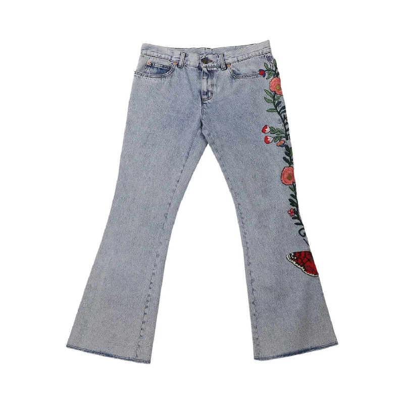 Gucci Jeans - Women's 27 Fashionable Frayed Hem Denim