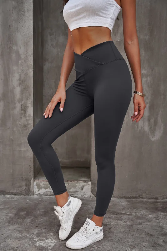 High Waist Leggings Fashionable Fitted Workout Leggings