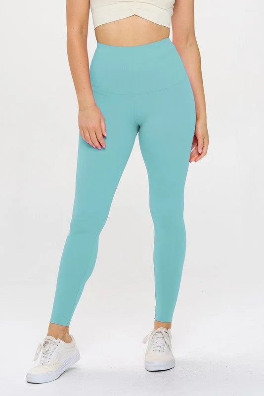 High Waisted Leggings Air Lift Firm Sculpt Cozy Cotton Leggings