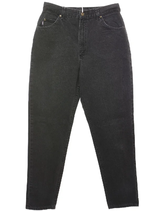 Lee Tapered Jeans - W28 L30 Comfortable Faded High-Rise Jeans