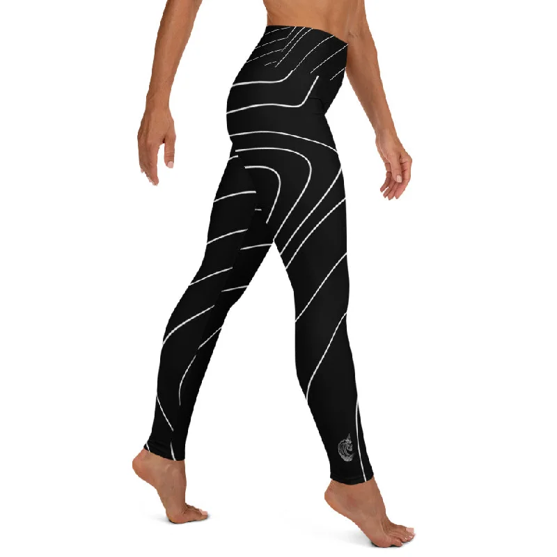 Ripples Yoga Leggings Fashionable Seamless Leggings