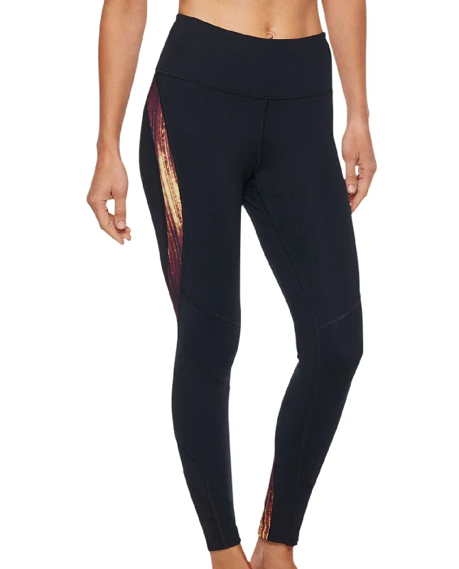 Shape Black/Gold Cross Trainer Legging Trendy Seamless Sports Leggings