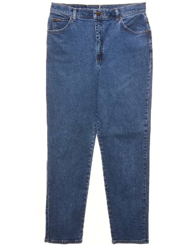 Straight Leg Lee Jeans - W32 L30 Elegant Raw Hem Jeans