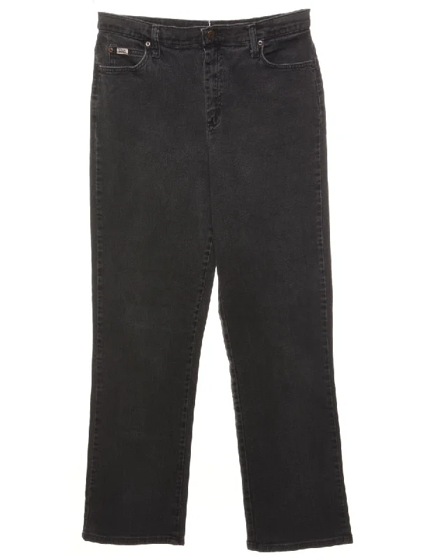 Tapered Lee Jeans - W32 L33 Elegant High-Waisted Flared Jeans