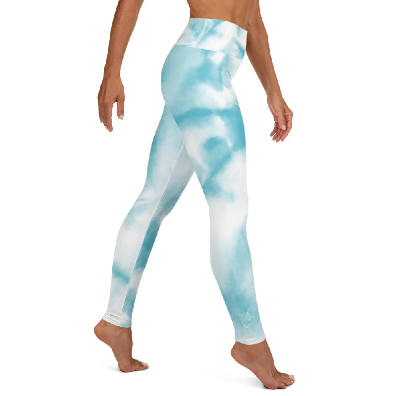 Tie-dye Yoga Leggings Fashionable High-Rise Leggings