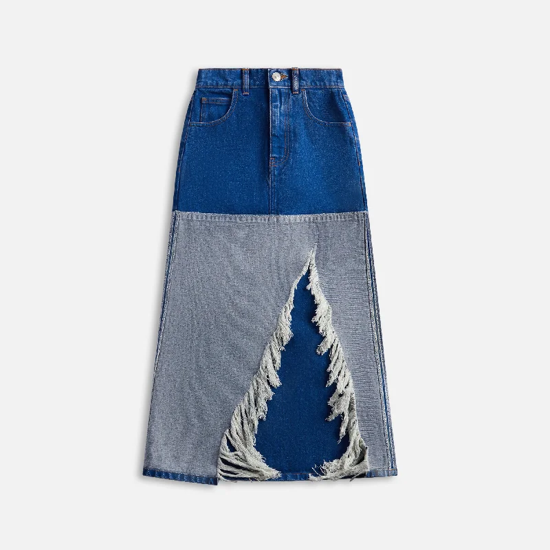 Marni Skirt - Ocean cashmere skirt fine