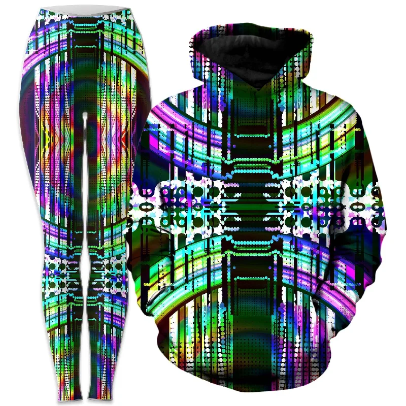 Astral Gate Hoodie and Leggings Combo Comfortable Slim Fit Leggings