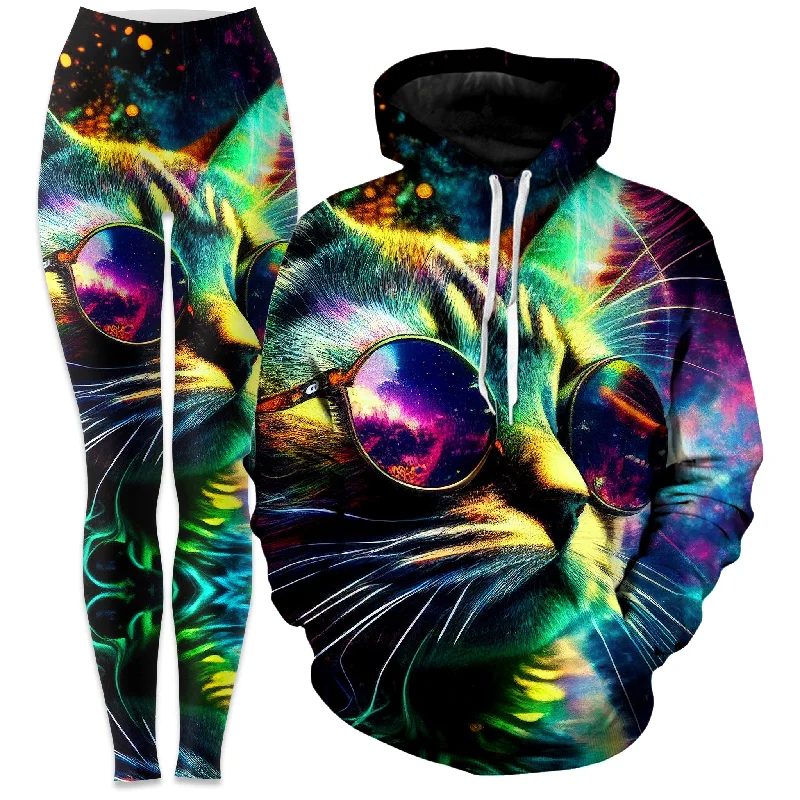 Enjoy the Views Hoodie and Leggings Combo Comfortable Power Mesh Leggings