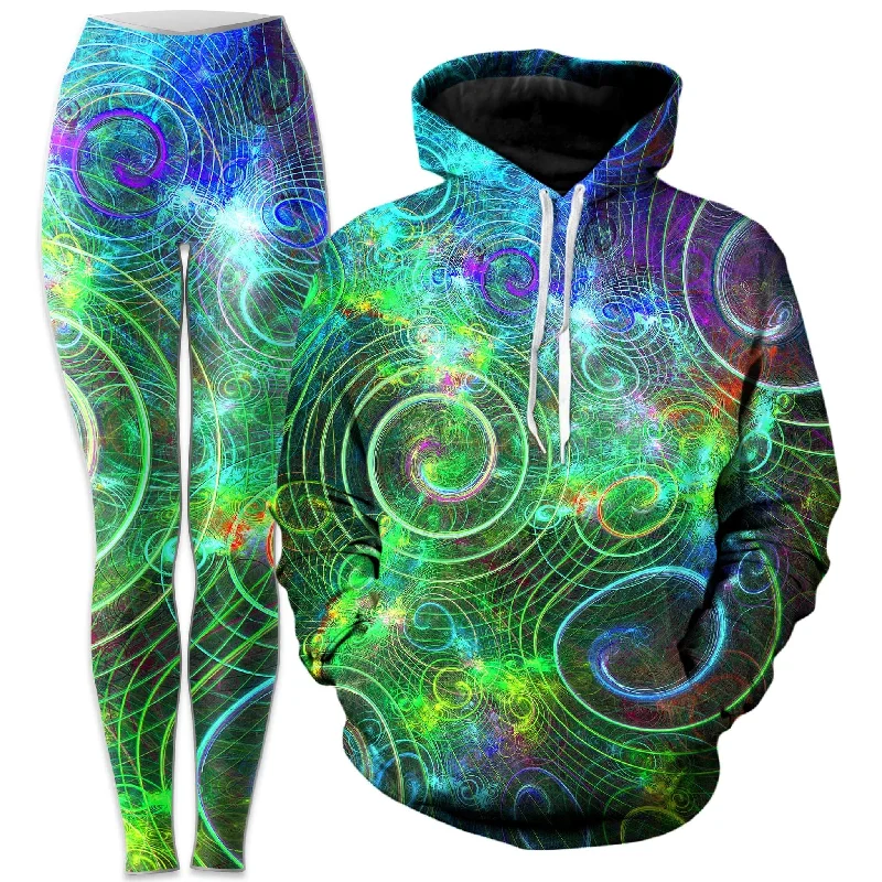 Mental Twist Hoodie and Leggings Combo Trendy Adjustable Waist Leggings