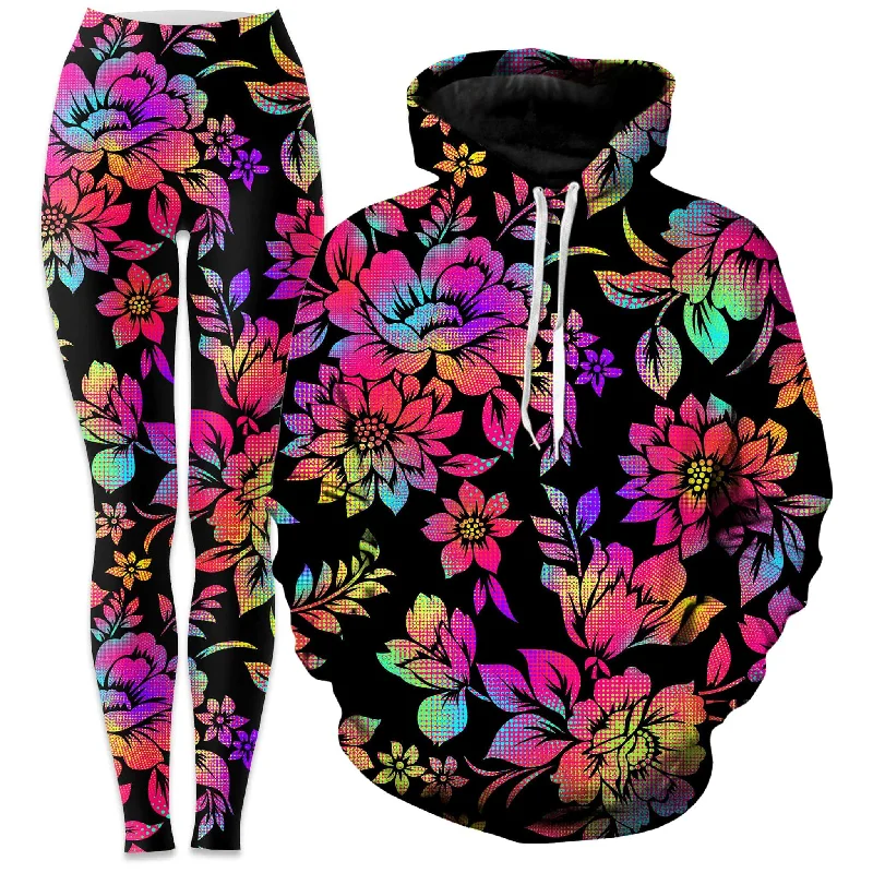 Nature's Candy Hoodie and Leggings Combo Elegant Full-Body Leggings