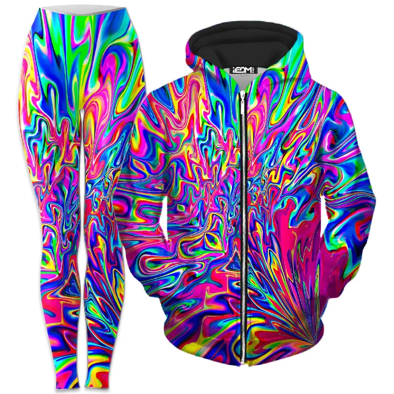 Sonic Blooming Zip-Up Hoodie and Leggings Combo Comfortable Full-Body Compression Leggings Sonic Blooming Zip-Up Hoodie and Leggings Combo Comfortable Full-Body Compression Leggings