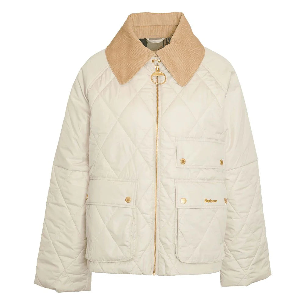Milby Quilted Jacket (Oatmeal) Bomber Jacket Anorak Windbreaker