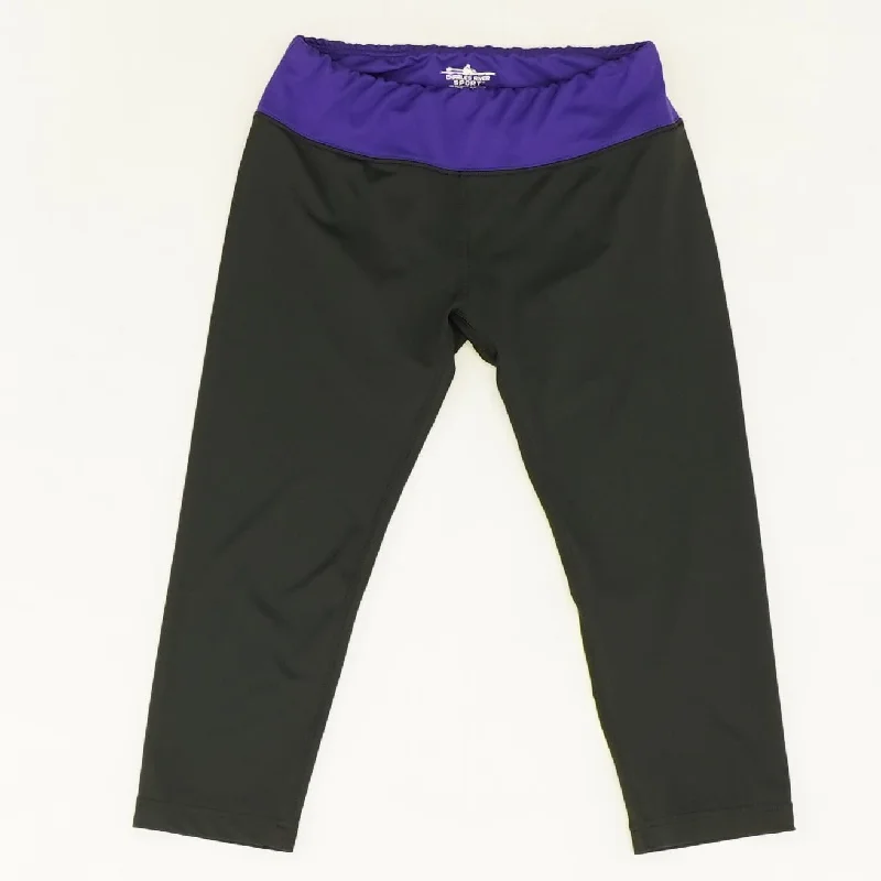 Black Solid Leggings Stylish Side-Stripe Leggings