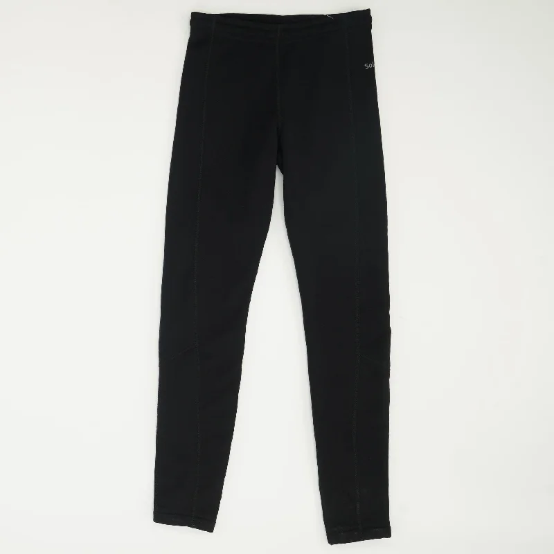 Black Solid Leggings Stylish Colorful Activewear Leggings