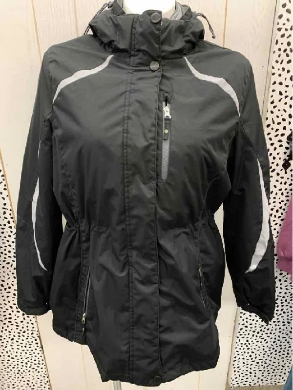 Black Womens Size 1X Jacket (Outdoor) Mesh Jacket Canvas Jacket Denim Jacket