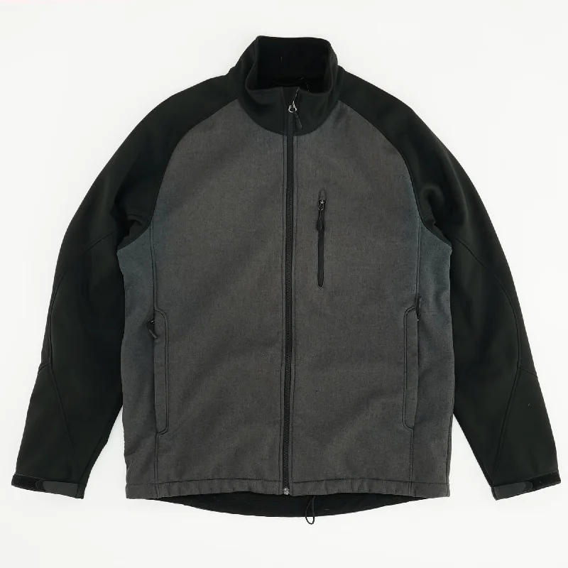 Charcoal Active Lightweight Jacket Zippered Jacket Buttoned Jacket Snapped Jacket