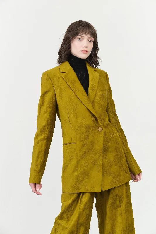 Jordi Jacket Rayon Fabric Velvet Fabric Corduroy Fabric
