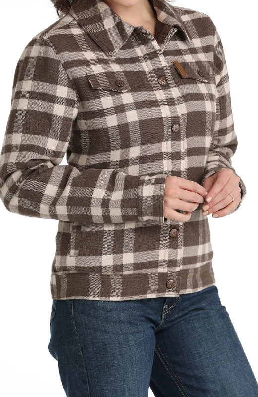 Cinch Trucker Jacket Women's MAJ9905001 Satin Jacket Silk Jacket Chiffon Jacket