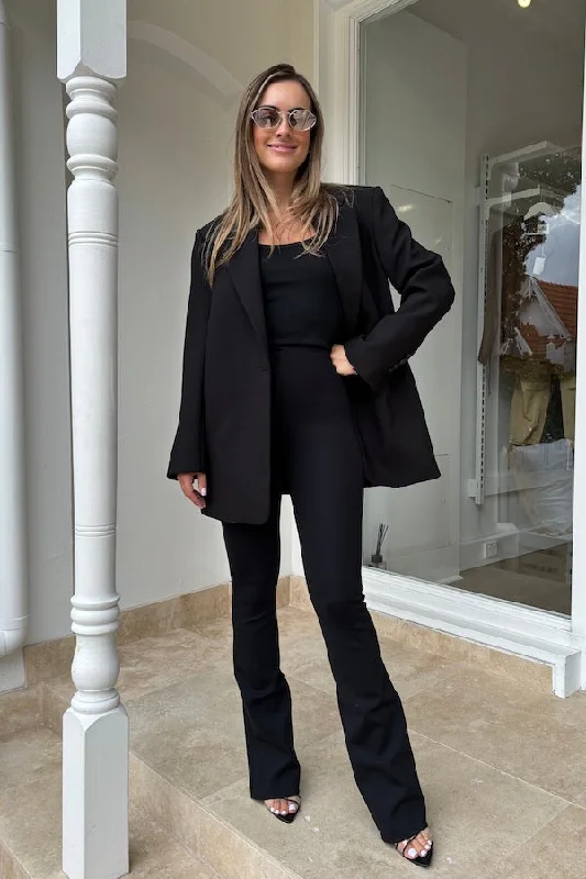 Neoprene Flared Leggings Trendy Mesh Leggings