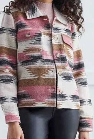 Tribal Aztec Print Jacket Women's 7891O-4853-2998 Insulated Jacket Fitted Jacket Loose Jacket Tribal Aztec Print Jacket Women's 7891O-4853-2998 Insulated Jacket Fitted Jacket Loose Jacket