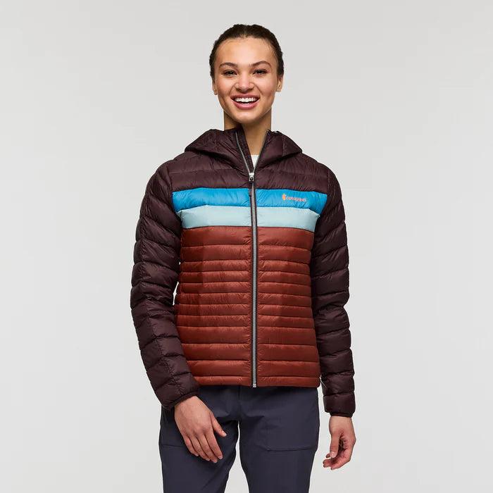 Cotopaxi Women’s Fuego Down Hooded Jacket Coffee/Rusty Quilted Jacket Puffer Jacket Insulated Jacket Cotopaxi Women’s Fuego Down Hooded Jacket Coffee/Rusty Quilted Jacket Puffer Jacket Insulated Jacket