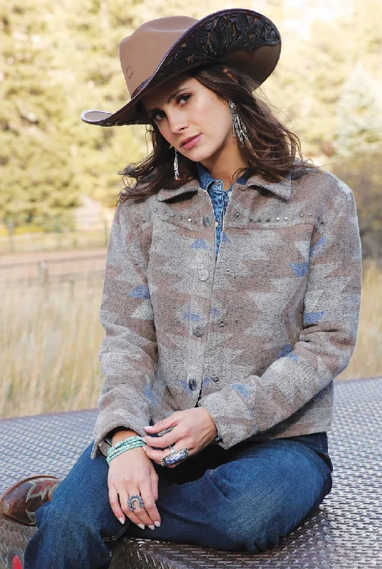 Cruel Denim Trucker Jacket Women's CWJ7481001 Print Jacket Jacquard Jacket Embroidered Jacket Cruel Denim Trucker Jacket Women's CWJ7481001 Print Jacket Jacquard Jacket Embroidered Jacket