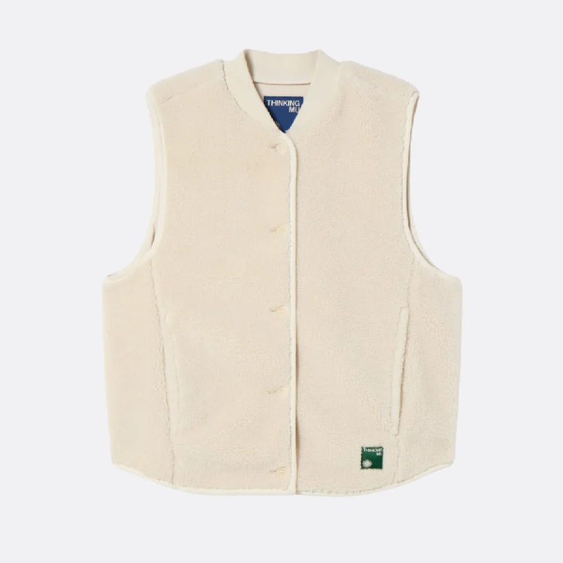 Ivory Jay Jacket Ribbed Jacket Pleated Jacket Ruffled Jacket