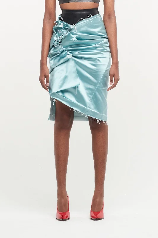 Maison Margiela Layered Midi Skirt chiffon skirt airy