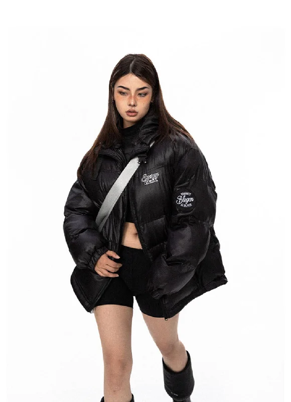 Hooded Heavy-Weight Cotton Jacket Fleece Fabric Down Fabric Feather Fabric