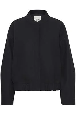 Jannet Jacket Dark Navy Mesh Jacket Canvas Jacket Denim Jacket