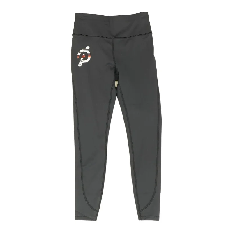 Navy Solid Leggings Stylish Sporty Performance Leggings