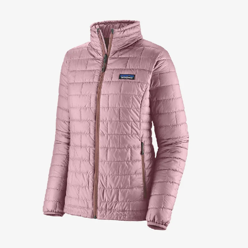 Nano Puff Jacket (Stormy Mauve) Lace Jacket Ribbed Jacket Sequined Jacket