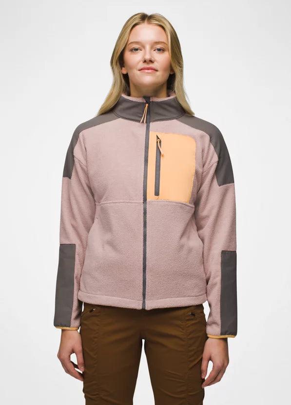 Prana Women's Peak Fleece Jacket Cardigan Sweater Pullover