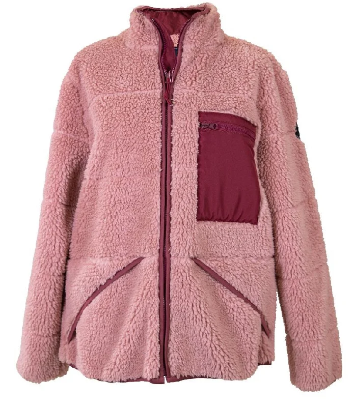 Simply Southern Pink Puffer Jacket Jacket Blazer Coat