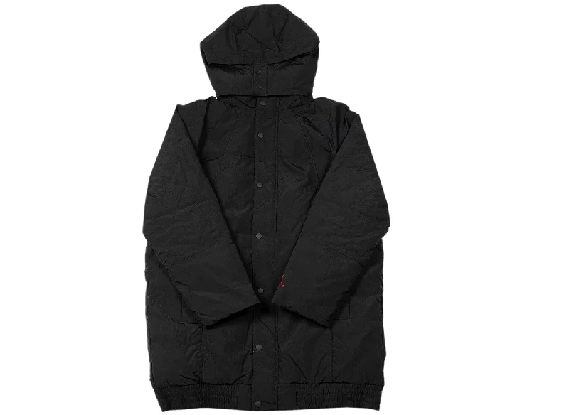 Women's Jordan Essentials Down Parka Jacket Denim Fabric Leather Fabric Suede Fabric Women's Jordan Essentials Down Parka Jacket Denim Fabric Leather Fabric Suede Fabric