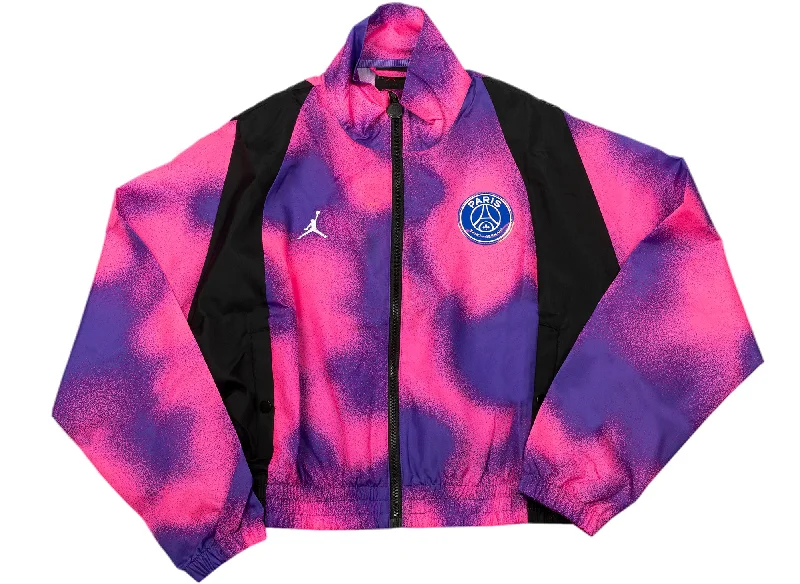 Women's Jordan x Paris Saint-Germain Warm Up Jacket Faux Fur Jacket Real Fur Jacket Shearling Jacket Women's Jordan x Paris Saint-Germain Warm Up Jacket Faux Fur Jacket Real Fur Jacket Shearling Jacket