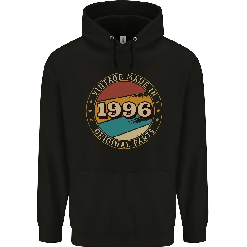 28th Birthday Vintage Made In 1996 Mens 80% Cotton Hoodie Hoodie with Lining Warm Insulated 28th Birthday Vintage Made In 1996 Mens 80% Cotton Hoodie Hoodie with Lining Warm Insulated