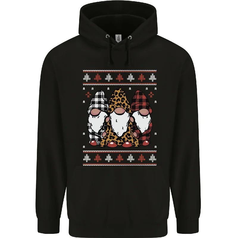 3 Christmas Gnomes Wearing Pajamas Xmas Mens 80% Cotton Hoodie Hooded Sweatshirt Casual Wear Street Style 3 Christmas Gnomes Wearing Pajamas Xmas Mens 80% Cotton Hoodie Hooded Sweatshirt Casual Wear Street Style