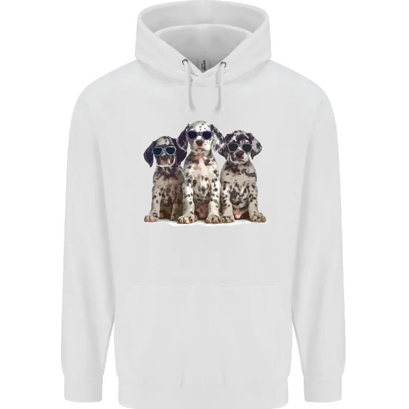 3 Cool Dalmatian Puppies Dogs Mens 80% Cotton Hoodie Hoodie with Pocket Utility Practical 3 Cool Dalmatian Puppies Dogs Mens 80% Cotton Hoodie Hoodie with Pocket Utility Practical