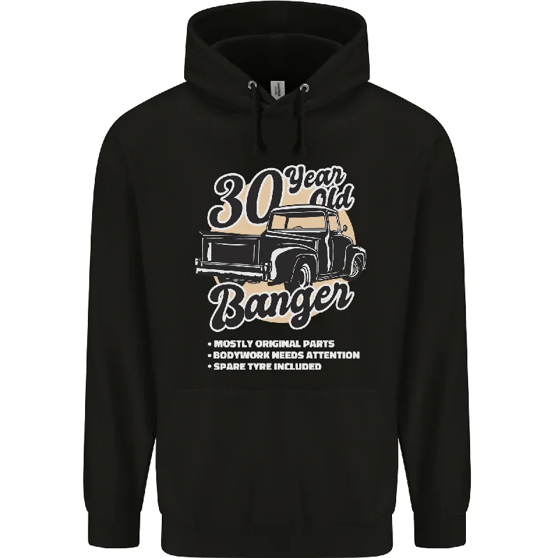 30 Year Old Banger Birthday 30th Year Old Mens 80% Cotton Hoodie Hoodie with Zipper Versatile Modern 30 Year Old Banger Birthday 30th Year Old Mens 80% Cotton Hoodie Hoodie with Zipper Versatile Modern
