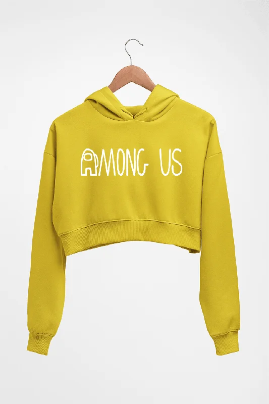 Among Us Crop HOODIE FOR WOMEN Hoodie with Pocket Utility Practical