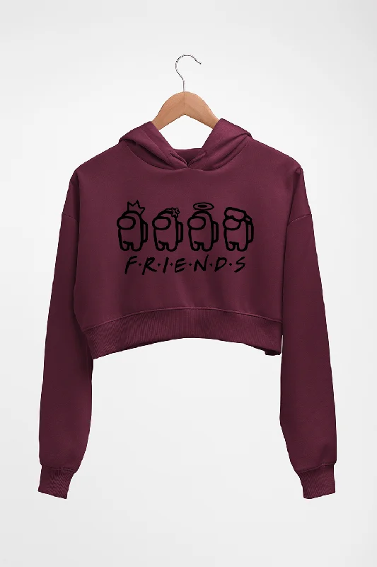 Among Us Crop HOODIE FOR WOMEN Graphic Hoodie Design Print