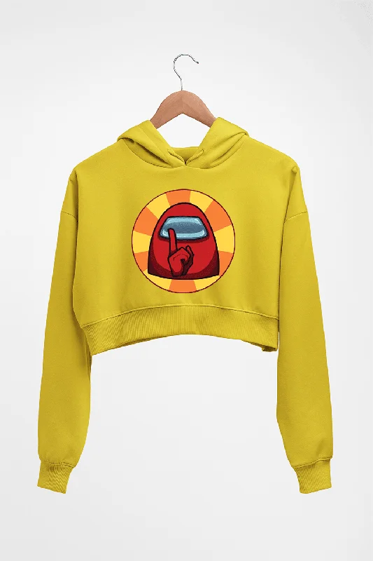 Among Us Crop HOODIE FOR WOMEN Hoodie with Print Artistic Unique