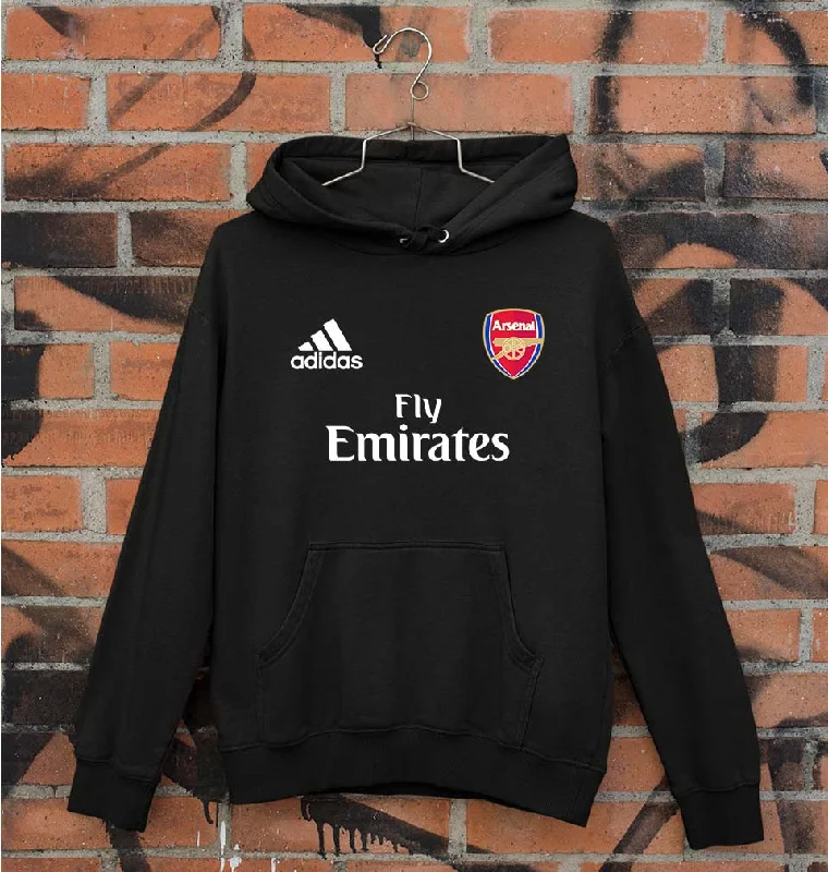 Arsenal Unisex Hoodie for Men/Women Hoodie with Full-Zip Functional Layering